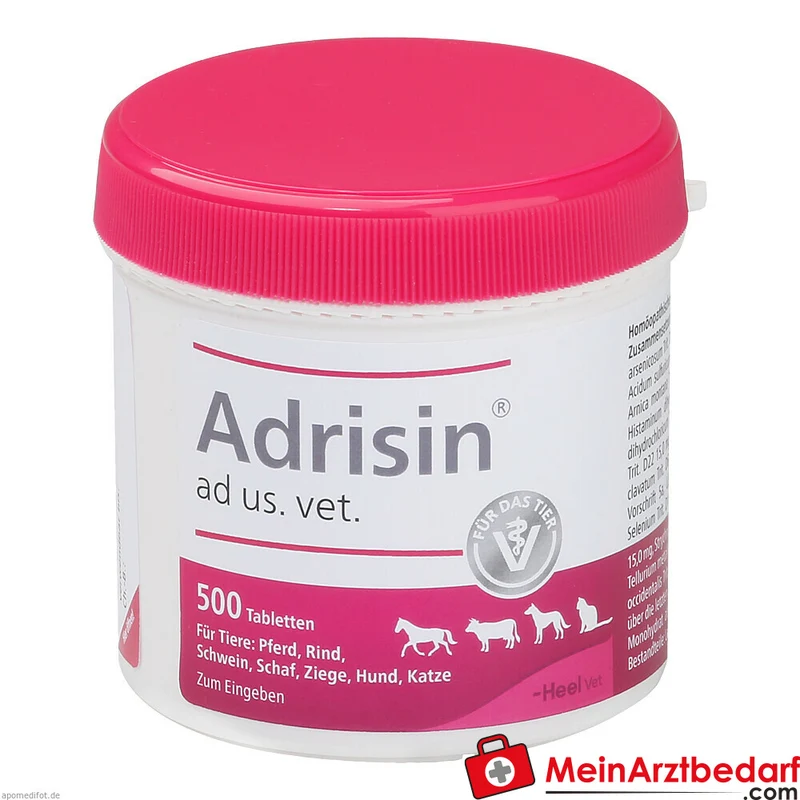 Adrisin ad us. vet. homöopathisches Arzneimittel Tabletten 301,5 mg 500 Stück