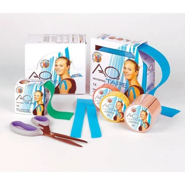 AQ kinesiotape fysiotape Standaard 5,5 m x 5 cm alternatief voor CureTape Roze