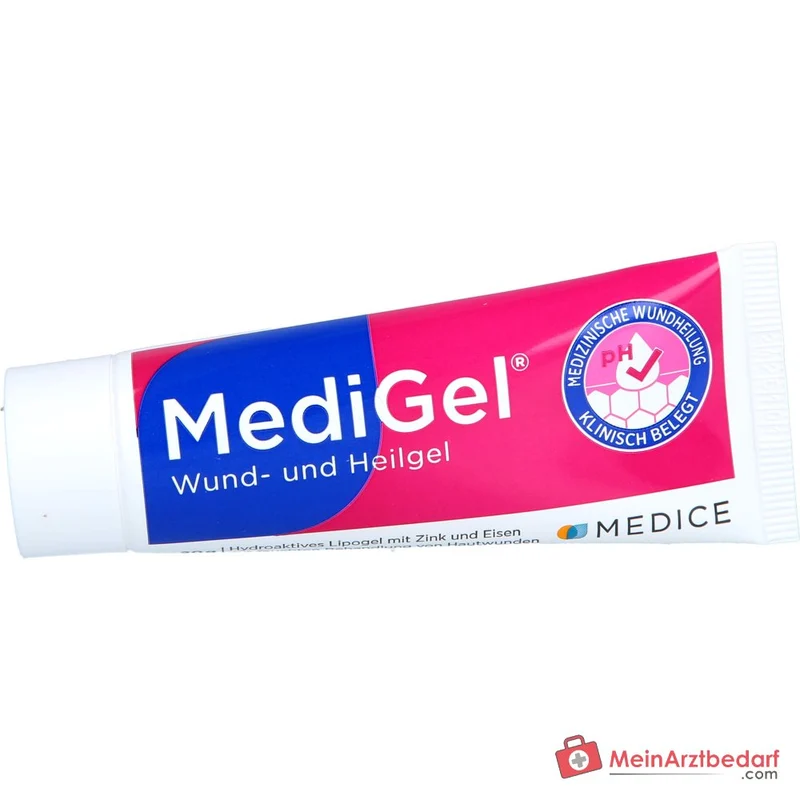 MediGel hydroaktives Lipogel mit Zink und Eisenionen zur Wundheilung (Schürf-, Schnitt- und Kratzwunden)