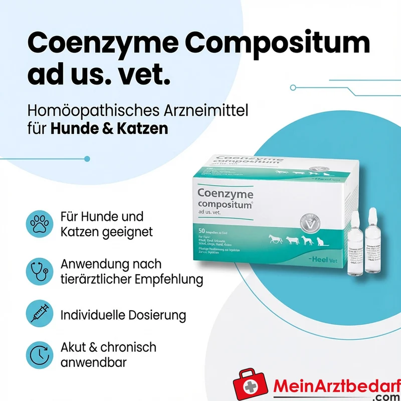 Coenzyme Compositum ad us. vet. Ampullen 50 x 5 ml homöopathisches Arzneimittel
