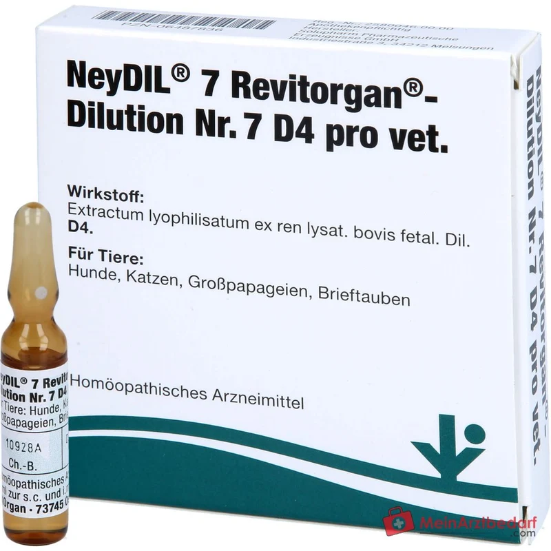 vitOrgan Neydil No.7 D4 pro vet Ampullen 5 x 2 ml