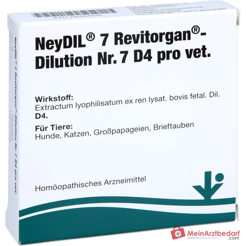 vitOrgan Neydil No.7 D4 pro vet Ampullen 5 x 2 ml