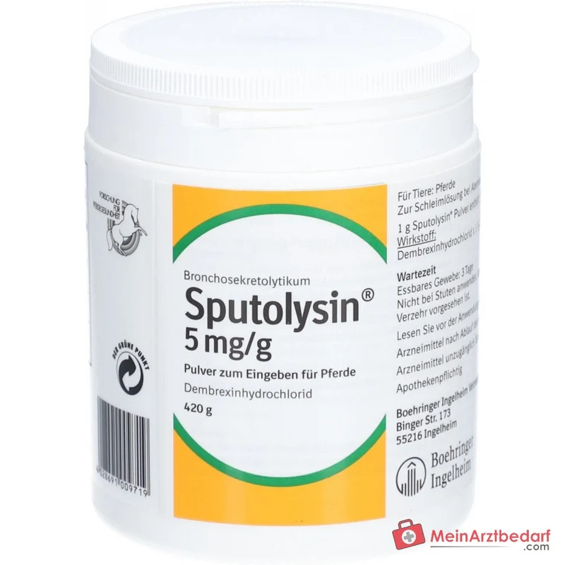 Boehringer Ingelheim Sputolysin Vet Dembrexin Pulver für Pferde, 420 g