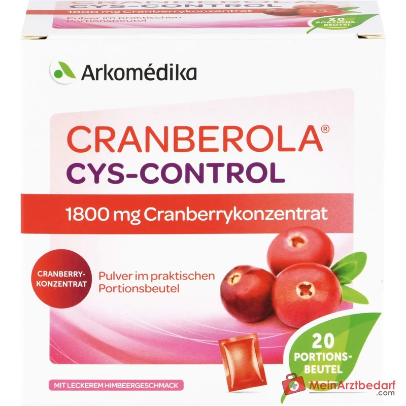 Cranberola Cys Control Pulver 1800 mg Cranberry (18 mg PAC) 20 x 5 g