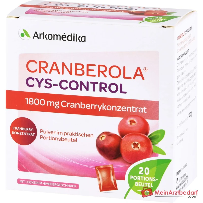 Cranberola Cys Control Pulver 1800 mg Cranberry (18 mg PAC) 20 x 5 g