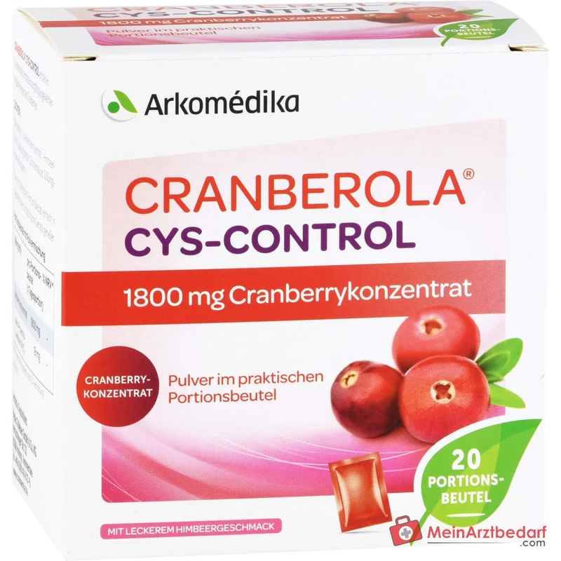 Cranberola Cys Control Pulver 1800 mg Cranberry (18 mg PAC) 20 x 5 g