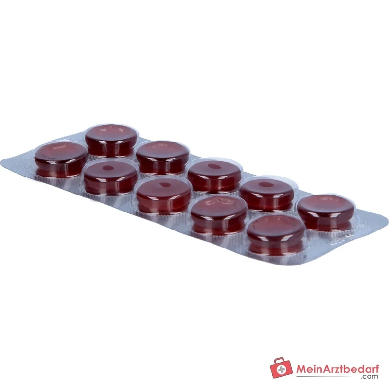 Isla Cassis Halspastillen 80 mg Isländisches Moos-Extrakt Packung