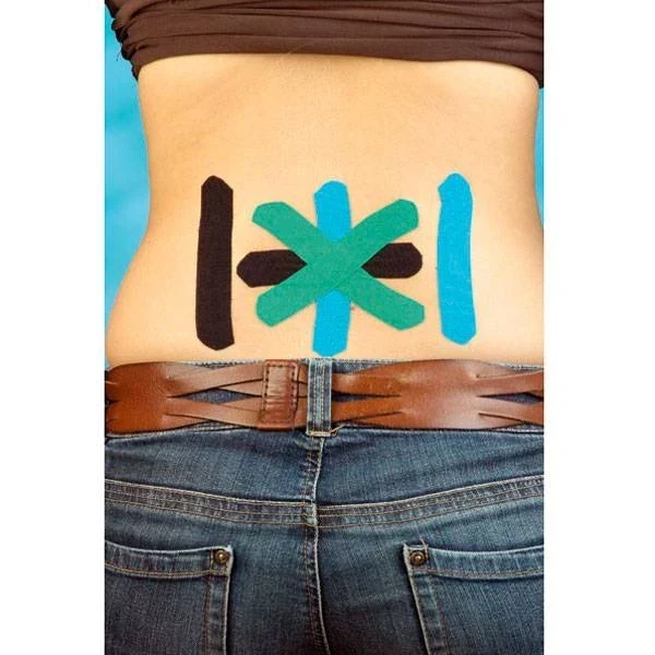 AQ kinesiotape fysiotape Standaard 5,5 m x 5 cm alternatief voor CureTape Groen