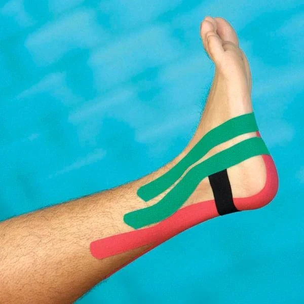 AQ kinesiotape fysiotape Standaard 5,5 m x 5 cm alternatief voor CureTape Oranje