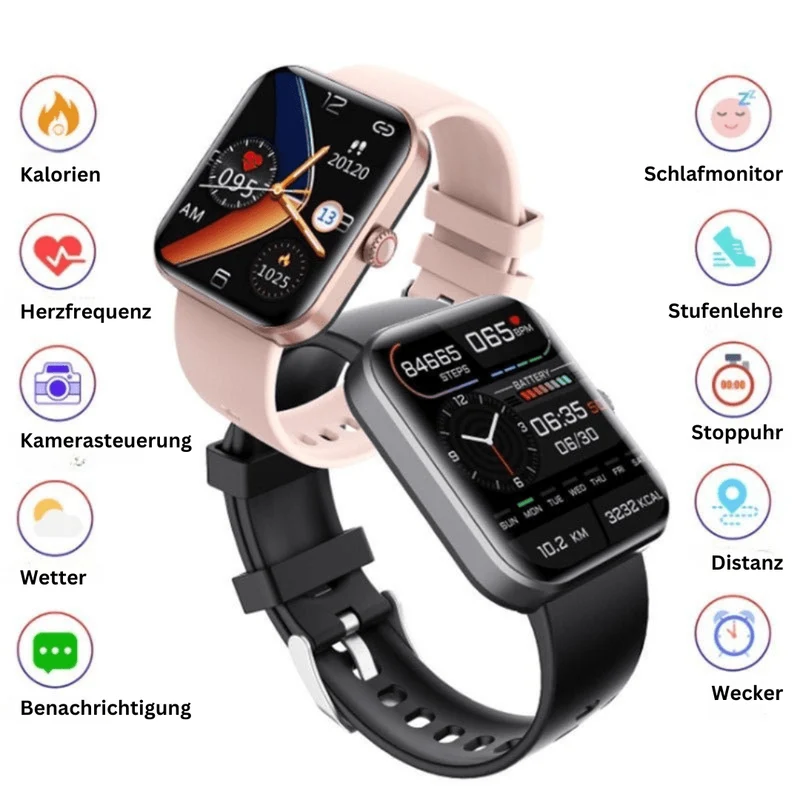 Smartwatch für Gesundheit und Fitness – Für eine unkomplizierte Gesundheitsüberwachung
