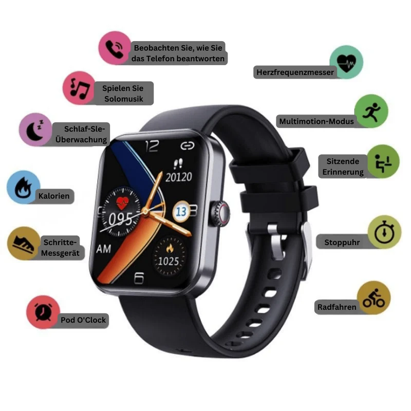Smartwatch für Gesundheit und Fitness – Für eine unkomplizierte Gesundheitsüberwachung