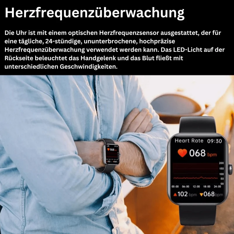 Smartwatch für Gesundheit und Fitness – Für eine unkomplizierte Gesundheitsüberwachung