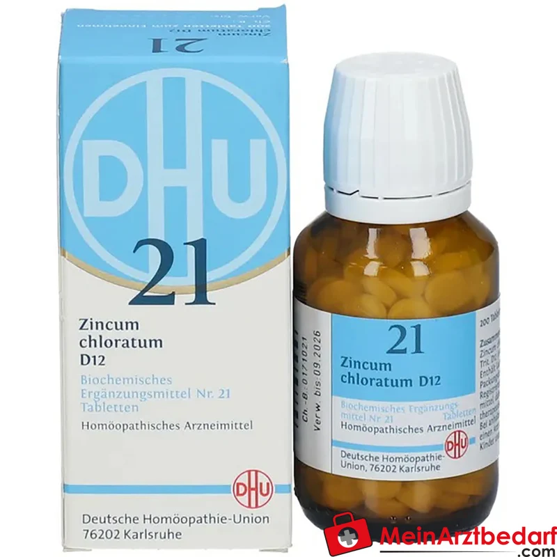 DHU Biochemie Zincum chloratum D12 Tabletten