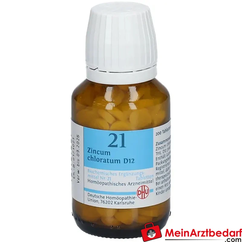 DHU Biochemie Zincum chloratum D12 Tabletten