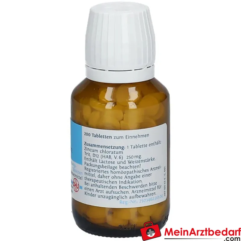 DHU Biochemie Zincum chloratum D12 Tabletten