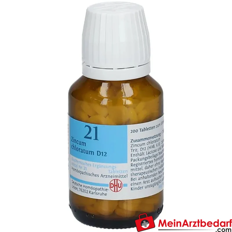 DHU Biochemie Zincum chloratum D12 Tabletten