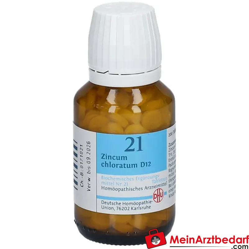 DHU Biochemie Zincum chloratum D12 Tabletten