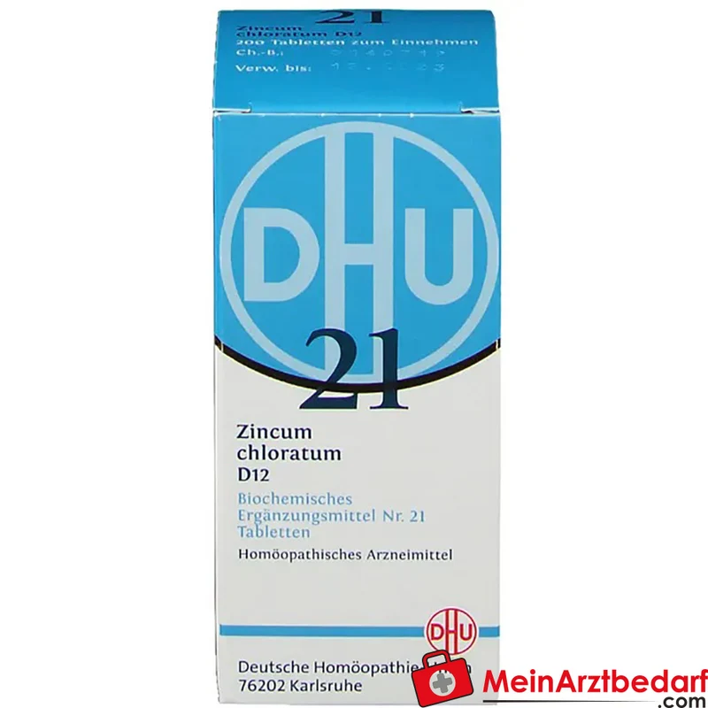 DHU Biochemie Zincum chloratum D12 Tabletten
