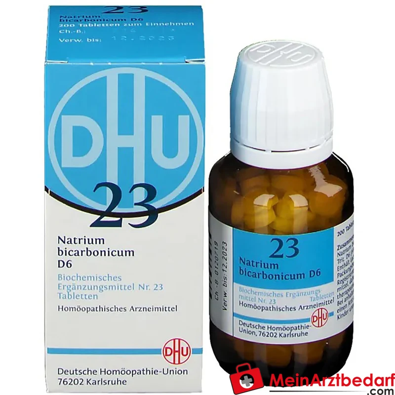 DHU Biochemie 23 Natrium bicarbonicum D6 250 mg Tabletten