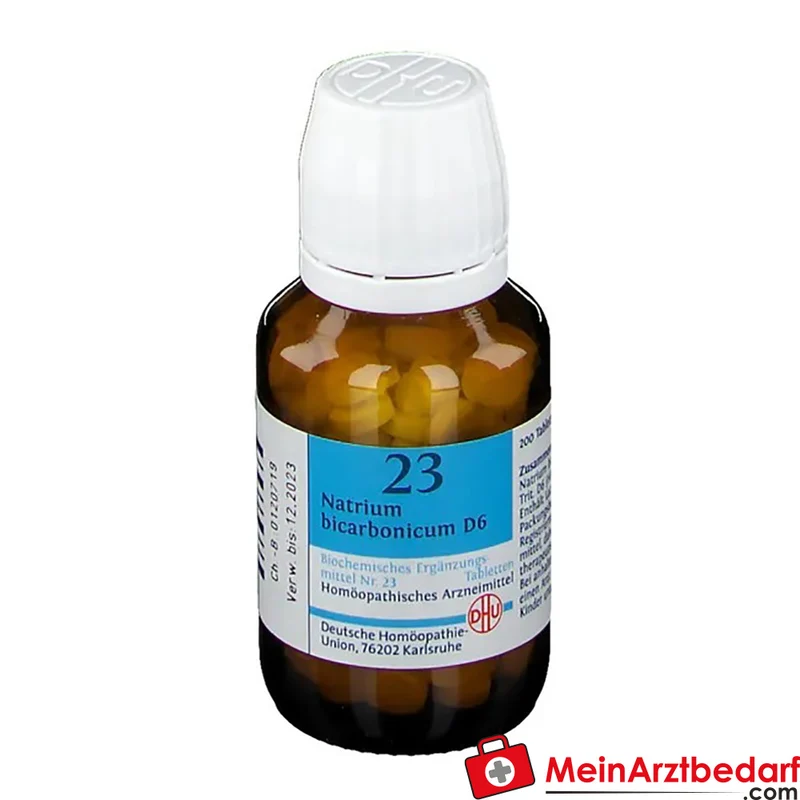 DHU Biochemie 23 Natrium bicarbonicum D6 250 mg Tabletten