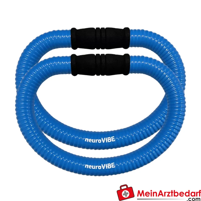 smovey neuroVIBE Classic Trainingsringe blau, Softdämpfung, 0,5 kg/Ring, Paar