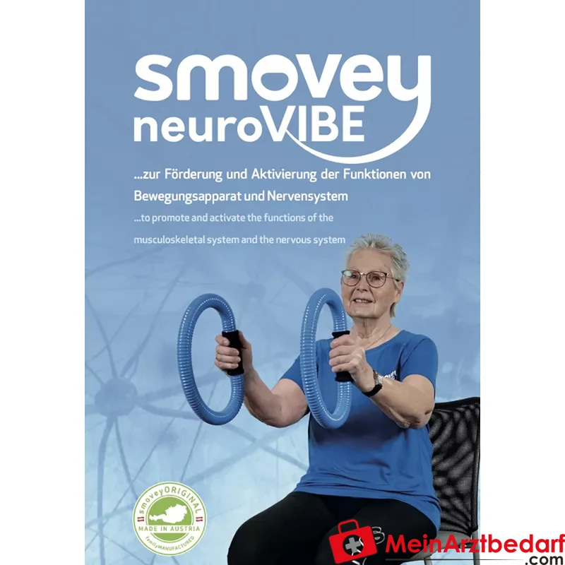 smovey neuroVIBE small/light Trainingsringe 27 x 19 cm ca. 0,4 kg pro Ring 2er-Set