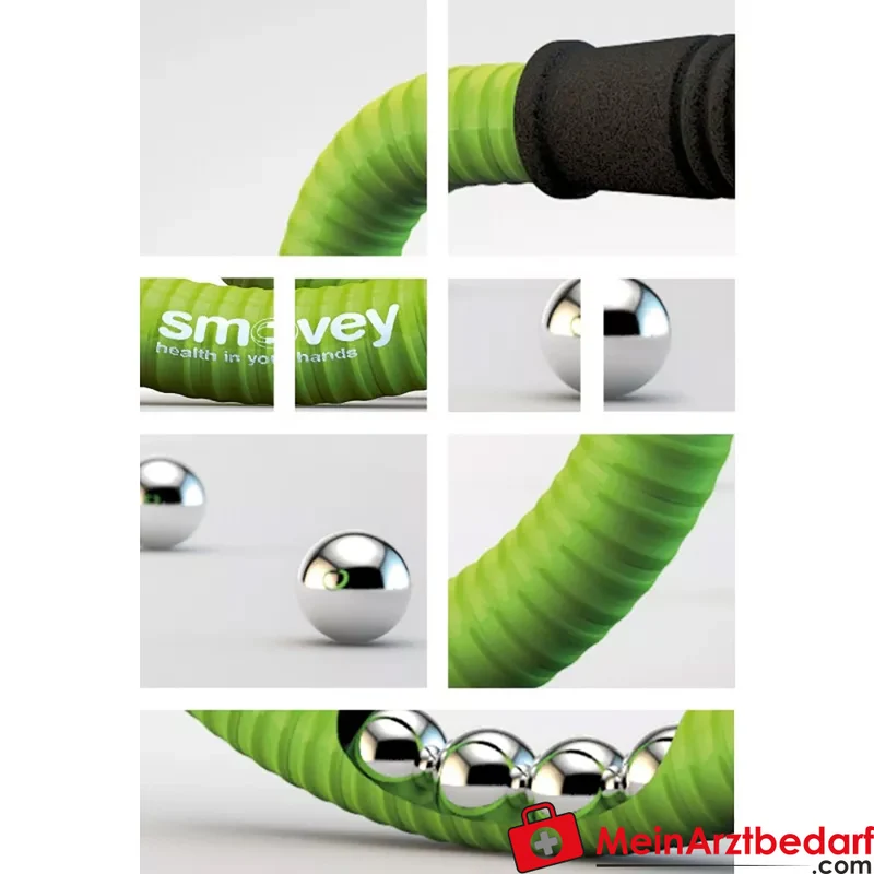 smoveySOLID Trainingsringe 0,5 kg/ Ring, ergonomischer Griff, desinfizierbar