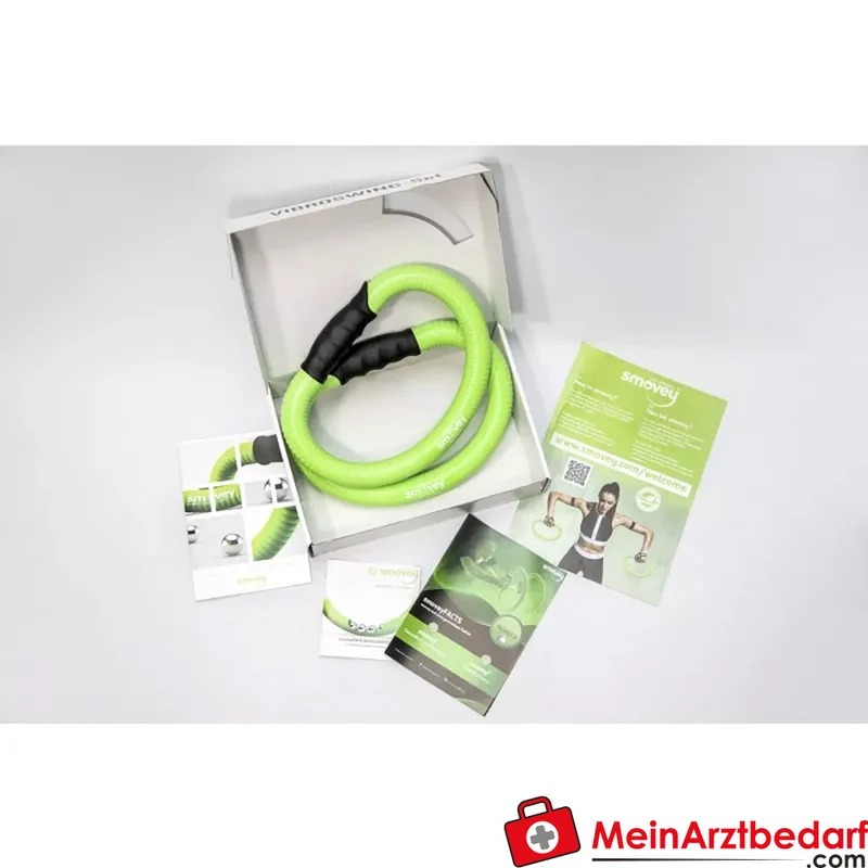 smoveySOLID Trainingsringe 0,5 kg/ Ring, ergonomischer Griff, desinfizierbar