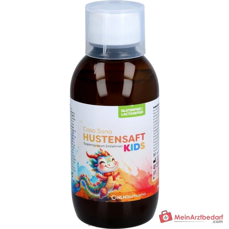 Casa Sana Hustensaft Kids mit Honig, Wegerich & Propolis 200 ml