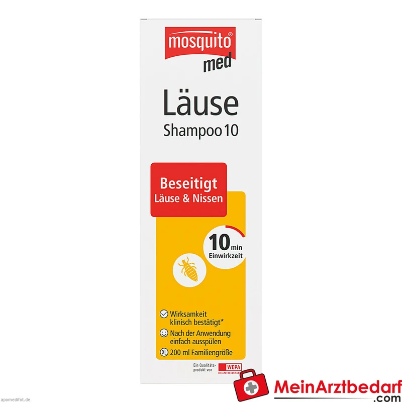 mosquito med Läuse‑Shampoo 10 Paraffin Shampoo