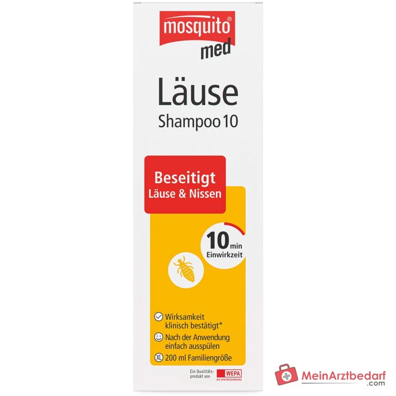 mosquito med Läuse‑Shampoo 10 Paraffin Shampoo