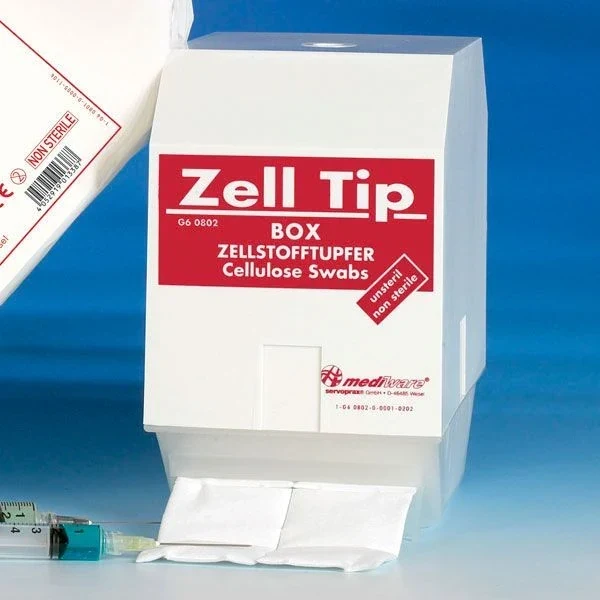 Zelltip celstof depper swab dispenser