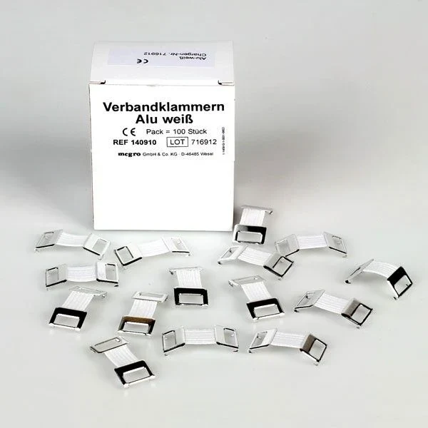 Verbandklemmetjes 500 stuks