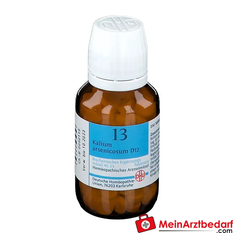 DHU Biochemie 13 Kalium arsenicosum D12 Tabletten 80 Stück