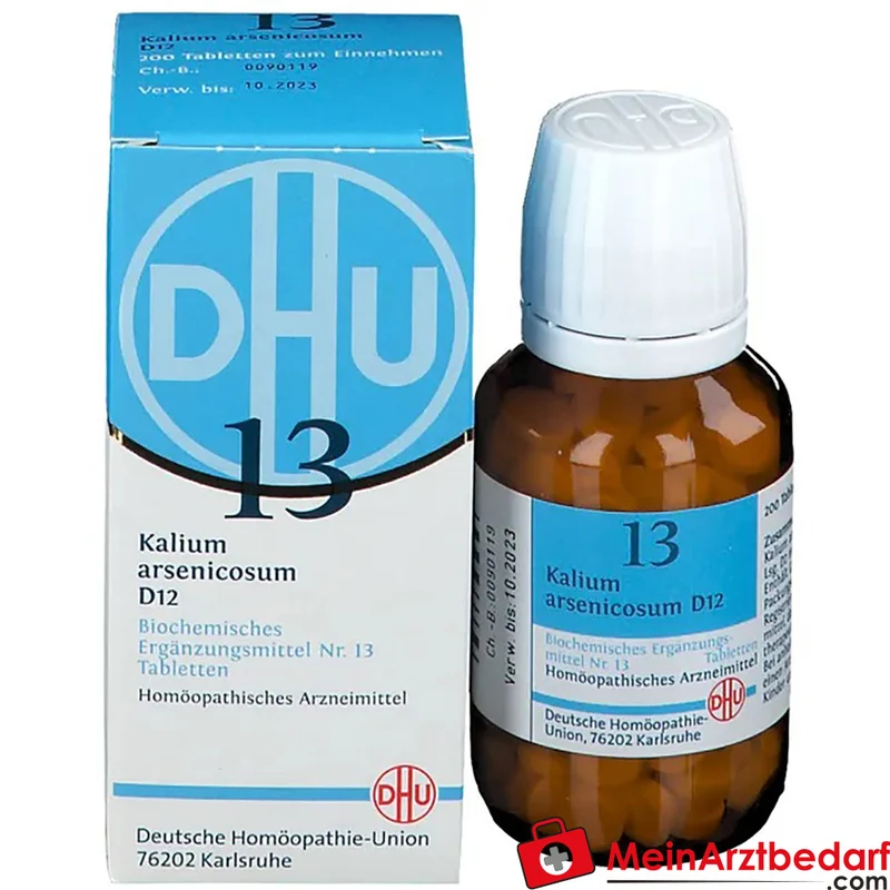 DHU Biochemie 13 Kalium arsenicosum D12 Tabletten 80 Stück
