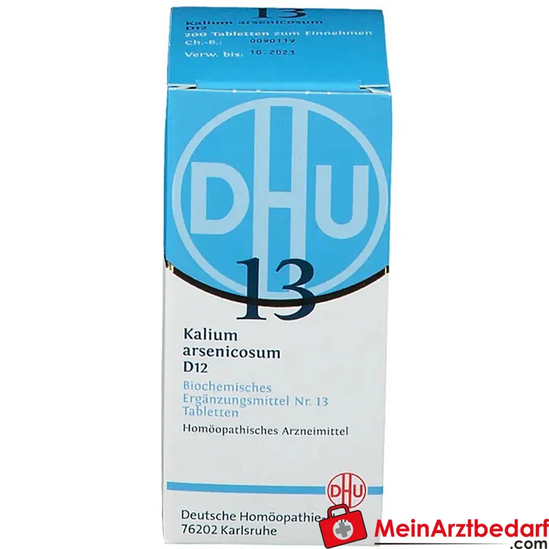 DHU Biochemie 13 Kalium arsenicosum D12 Tabletten 80 Stück