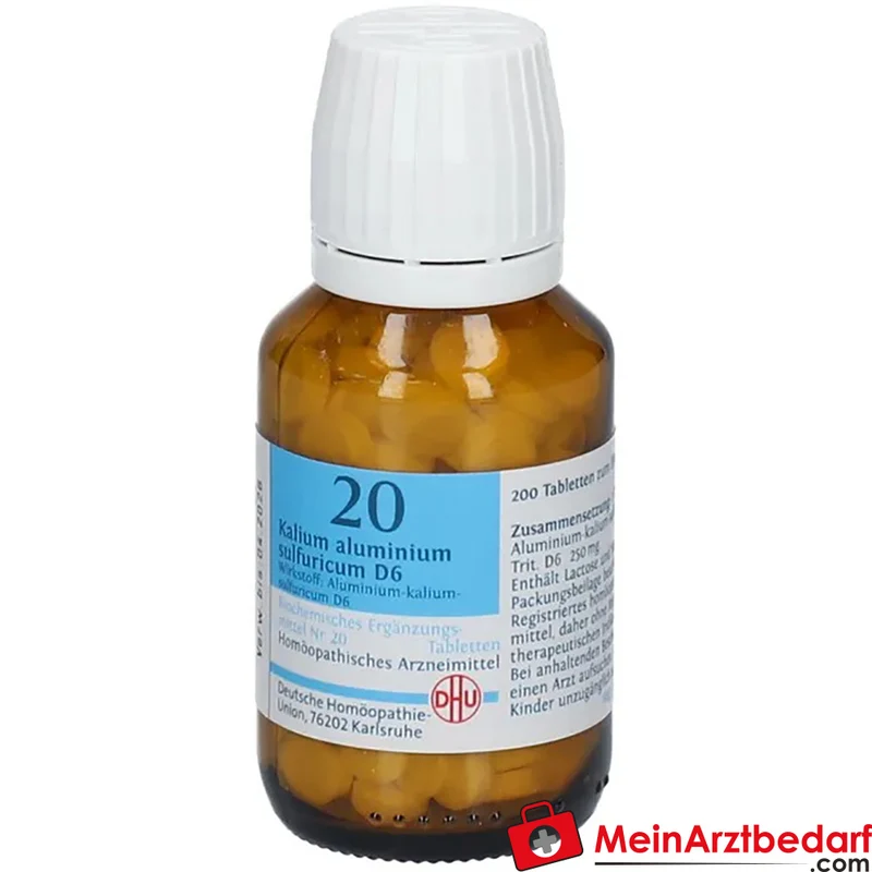 DHU Biochemie Kalium aluminium sulfuricum D6 Tabletten