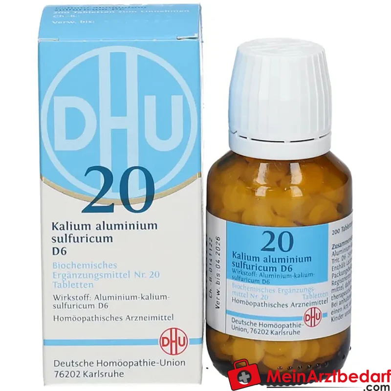 DHU Biochemie Kalium aluminium sulfuricum D6 Tabletten