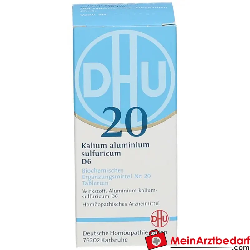 DHU Biochemie Kalium aluminium sulfuricum D6 Tabletten