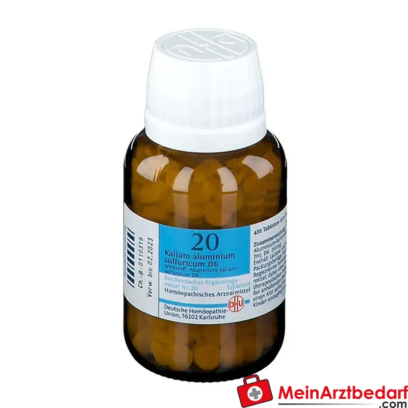 DHU Biochemie Kalium aluminium sulfuricum D6 Tabletten