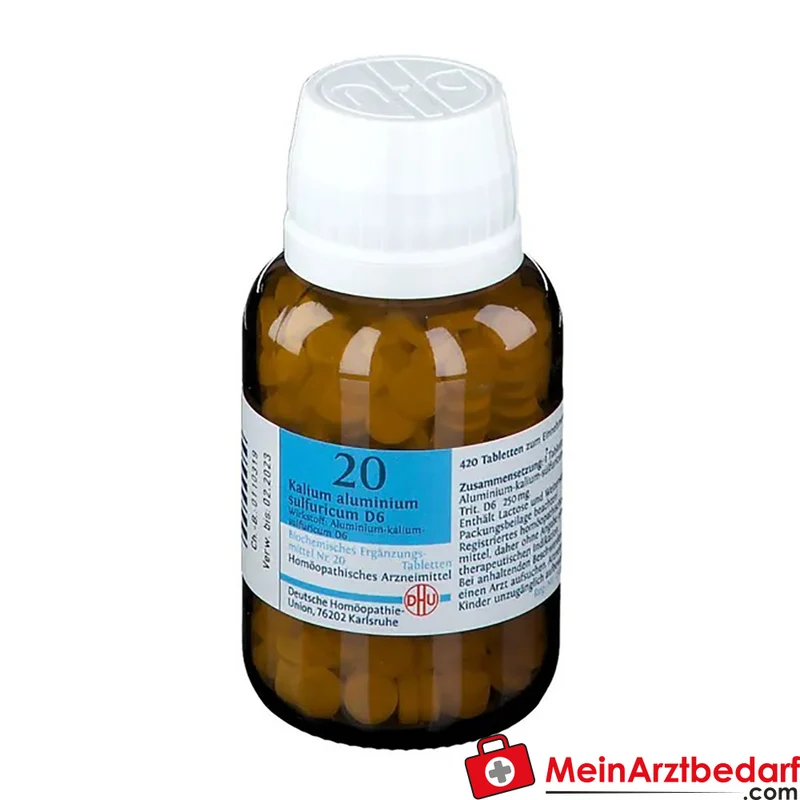DHU Biochemie Kalium aluminium sulfuricum D6 Tabletten