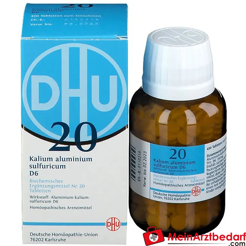 DHU Biochemie Kalium aluminium sulfuricum D6 Tabletten