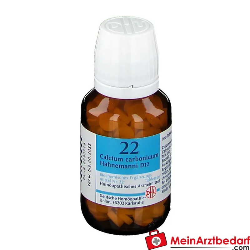 DHU Biochemie 22 Calcium carbonicum D12 250 mg Tabletten