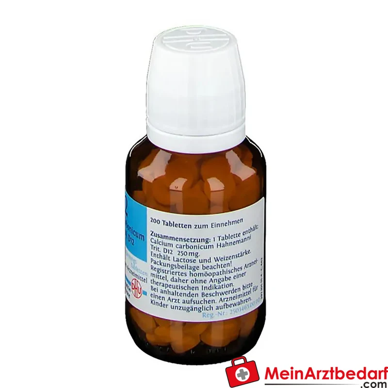 DHU Biochemie 22 Calcium carbonicum D12 250 mg Tabletten