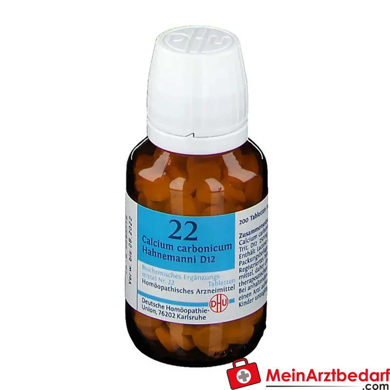 DHU Biochemie 22 Calcium carbonicum D12 250 mg Tabletten