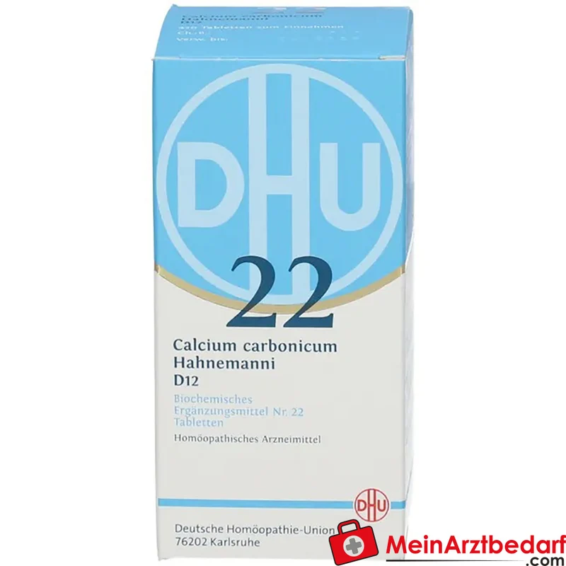 DHU Biochemie 22 Calcium carbonicum D12 250 mg Tabletten