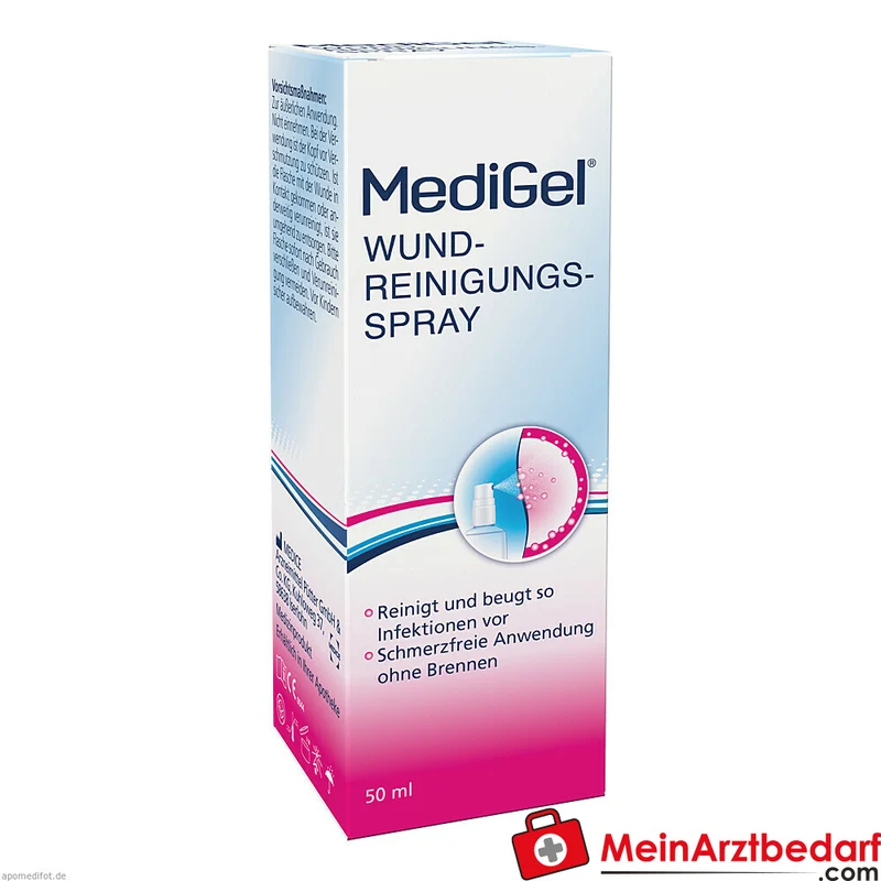 MediGel Wundreinigungsspray Polihexanid alkoholfrei