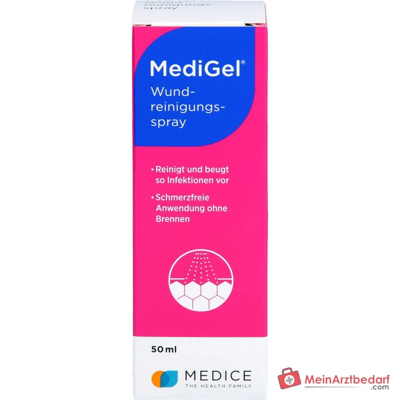 MediGel Wundreinigungsspray Polihexanid alkoholfrei