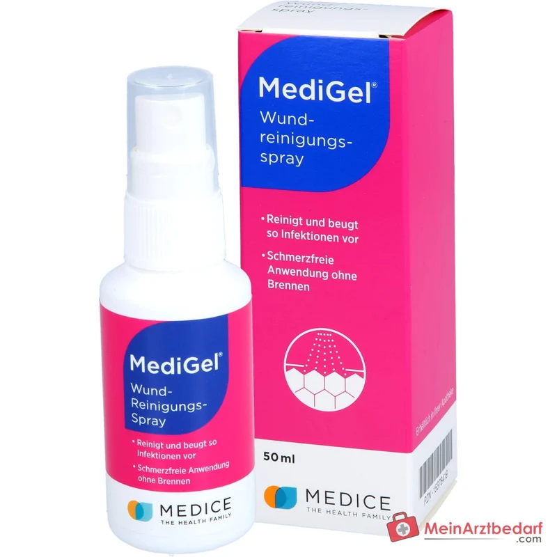 MediGel Wundreinigungsspray Polihexanid alkoholfrei