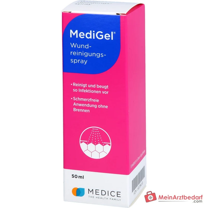 MediGel Wundreinigungsspray Polihexanid alkoholfrei